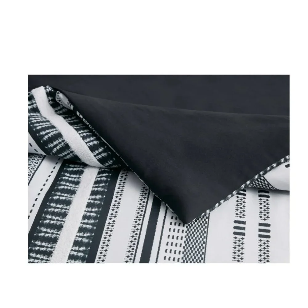 NEW KING SIZE 10 Piece Bed in a Bag Comforter Bedding Sheets 3 Decorative Pillow
